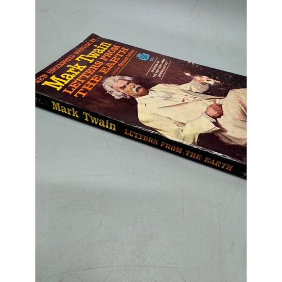 Mark Twain "Letters From The Earth" Crest Book Bestseller Paperback 1963 READ - Picture 3 of 7